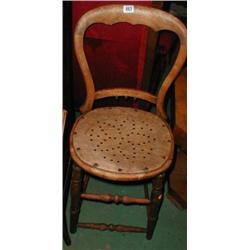 A C19th bentwood child's chair for restora...