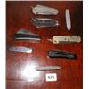 Image 1 : Eight assorted penknives...