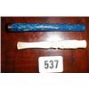 Two ivory cigarette holders with 9ct gold ...