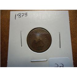 1878 INDIAN HEAD CENT