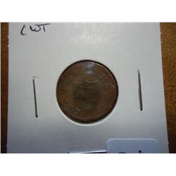 1863 CIVIL WAR TOKEN "ED SCHAAF" NEW YORK