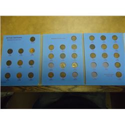 PARTIAL ALBUM OF GREAT BRITAIN FARTHINGS 1902-36