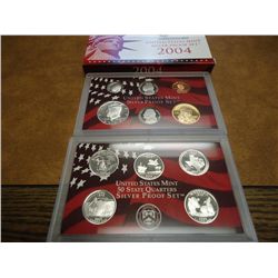 2004 US SILVER PROOF SET (WITH BOX)