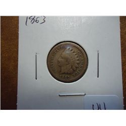 1863 INDIAN HEAD CENT
