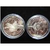 Image 1 : 2-2005 UKRAINE HRYVEN AIRCRAFT COINS PROOF