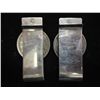 Image 2 : 2 MONEY CLIPS WITH MEXICAN PESOS SILVER