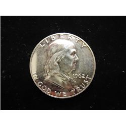 1962 FRANKLIN HALF DOLLAR PROOF