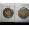 Image 2 : 1900 & 06 BARBER HALF DOLLARS