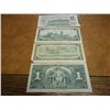 Image 2 : CANADA $ CURRENCY SET 1937,54,67 & 73