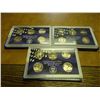 Image 1 : 1999,01 & 06 US 50 STATE QUARTERS PROOF SETS