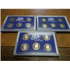 Image 2 : 1999,01 & 06 US 50 STATE QUARTERS PROOF SETS