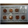 Image 1 : 1982-7 VARIETIES LINCOLN CENT SET (UNC)