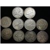 Image 1 : 10 ASSORTED CANADA SILVER 25 CENTS