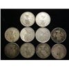 Image 2 : 10 ASSORTED CANADA SILVER 25 CENTS