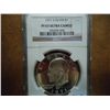 Image 1 : 1971-S SILVER IKE DOLLAR NGC PF63 ULTRA CAMEO