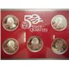 Image 2 : 2004 US SILVER 50 STATE QUARTERS PROOF SET