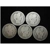Image 1 : 5 ASSORTED BARBER QUARTERS