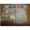 Image 1 : 7 PIECES OF JAPANESE/PHILIPINNES INVASION CURRENCY