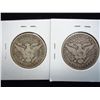Image 2 : 1911 & 15-S BARBER HALF DOLLARS