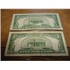 Image 2 : 1934-D $5 SILVER CERTIFICATE & 1934 $5 FRN