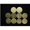 Image 2 : 10 ASSORTED SEATED LIBERTY DIMES