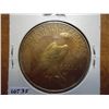 Image 2 : 1934 PEACE SILVER DOLLAR (UNC) GOLDEN TONING