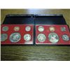 Image 2 : 1974 & 76 US PROOF SETS (WITH BOXES)