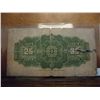 Image 2 : 1923 CANADA 25 CENT FRACTIONAL NOTE TOUGH SHAPE