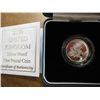 Image 1 : 2000 UNITED KINGDOM SILVER PROOF 1 POUND COIN