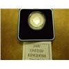 Image 2 : 2000 UNITED KINGDOM SILVER PROOF 1 POUND COIN