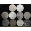 Image 1 : 10 MEXICIAN SILVER PESOS .5140 OZ. ASW TOTAL