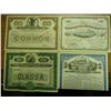 Image 1 : 4 ASSORTED STOCKS & BONDS SEE DESCRIPTION