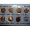 Image 2 : 1982-7 VARIETIES LINCOLN CENT SET (UNC)