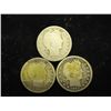 Image 1 : 3 ASSORTED BARBER QUARTERS