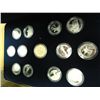 Image 2 : 1992 CANADA COMMEMORATIVE 25 CENTS SET IN CASE