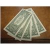Image 2 : 5 CONSECUTIVE LOW SERIAL # 2003-A $1 FRN'S
