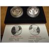 Image 2 : 1989 NIUE DOUGLAS MACARTHUR 2 COIN SET