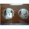 Image 2 : 1974 COOK ISLANDS SILVER $2 1/2 & $7 1/2 PF COINS