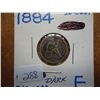 Image 1 : 1884 SEATED LIBERTY DIME (VERY FINE)