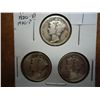 Image 1 : 1920-D,20-D & 20 MERCURY DIMES