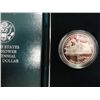 Image 2 : 1990 EISENHOWER CENTENNIAL PROOF SILVER DOLLAR
