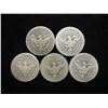 Image 2 : 5 ASSORTED BARBER QUARTERS