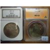 Image 1 : 1882 MORGAN NGC MS63 & 1884-O MORGAN ANACS MS63