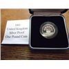 Image 1 : 1991 UNITED KINGDOM SILVER PROOF 1 POUND COIN