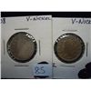 Image 1 : 1908 & 1911 LIBERTY "V" NICKELS (FINES)