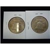 Image 2 : 1953-D & 59-D FRANKLIN HALF DOLLARS