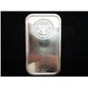 Image 2 : 1 TROY OZ .999 FINE SILVER INGOT JAMES MADISON