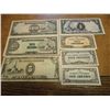 Image 1 : 7 ASSORTED JAPANESE/PHILIPINNES INVASION CURRENCY