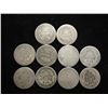Image 2 : 10 ASSORTED SEATED LIBERTY DIMES