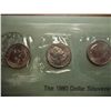 Image 1 : 1980 P/D/S SBA DOLLAR SOUVENIR SET
